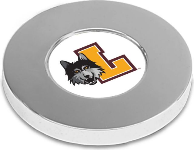 CSI Silver Paperwitheight (Gift Boxed) With Colored Medallion - ONLINE ONLY