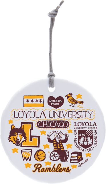 Loyola University Chicago Ornament