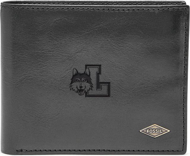 Fossil Leather Ryan RFID Flip ID Bifold - Black - ONLINE ONLY