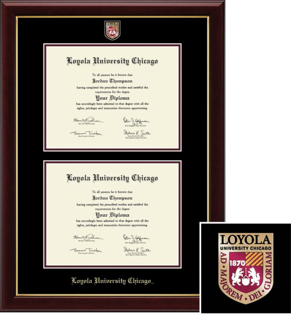 Church Hill Classics Double Document, 8.5X11, Bachelors, Masters, PhD, Diploma Frame - ONLINE ONLY