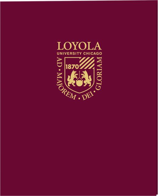 Loyola University Chicago 2 Pocket Folder