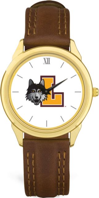 CSI Brownleather Wristwatch With  Colored Medallion - ONLINE ONLY