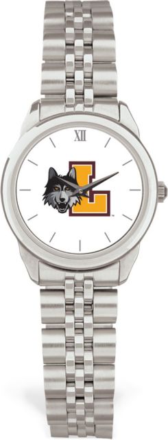 CSI Women's Silver Rolled Link Watch (Gift Boxed)  With Colored Medallion - ONLINE ONLY