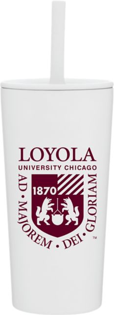 Loyola University Chicago 20 oz. Gatlinburg Tumbler with Straw