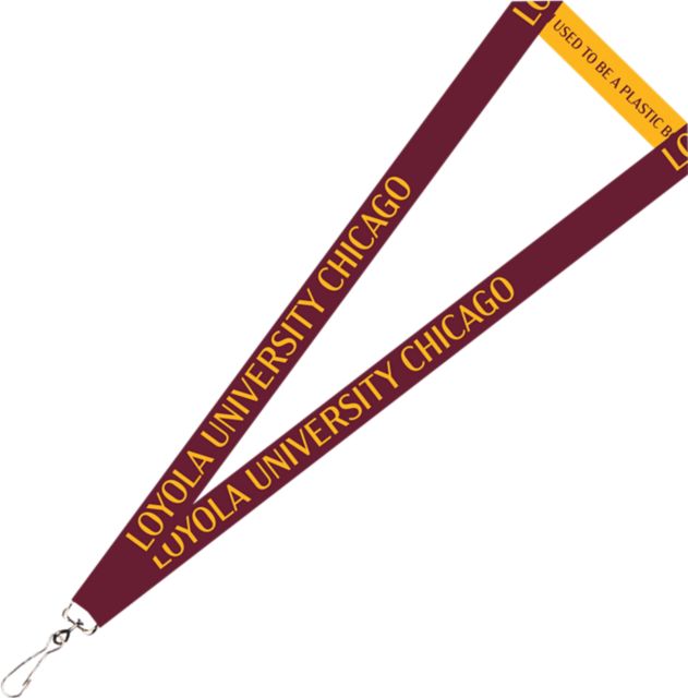 Loyola University Chicago Recycled Lanyard