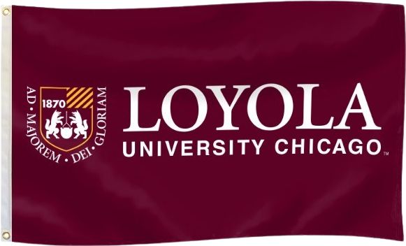 Loyola University Chicago 3' x 5' Durawave Flag