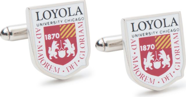 Loyola University Chicago Collegiate Cufflinks
