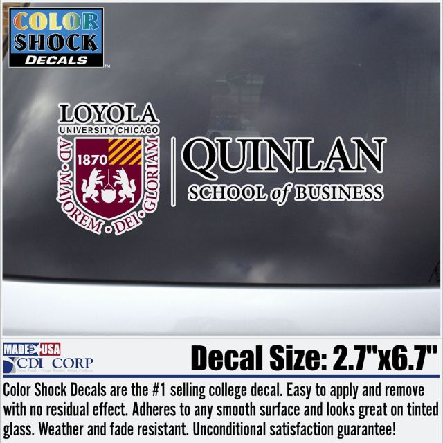 Loyola University Chicago School of Business Decal