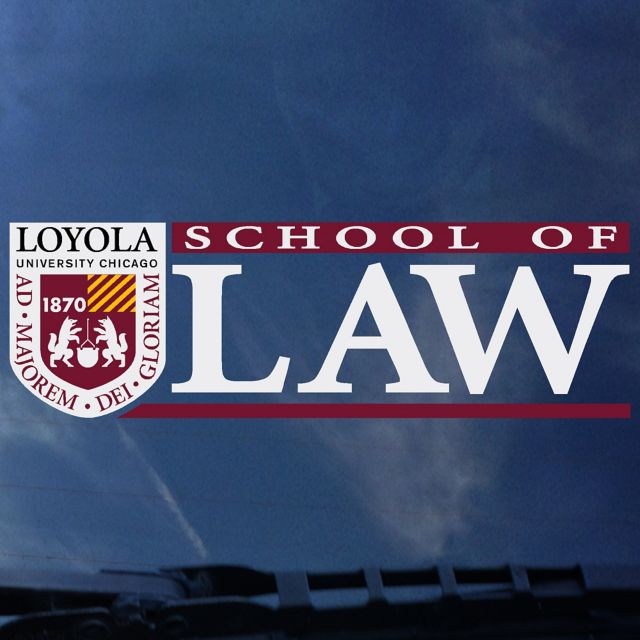 Loyola University Chicago School of Law Decal