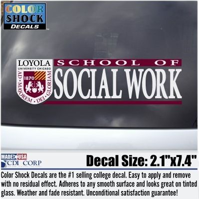 Loyola University Chicago School of Law Decal