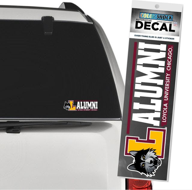 Loyola University Chicago Ramblers Alumni Decal
