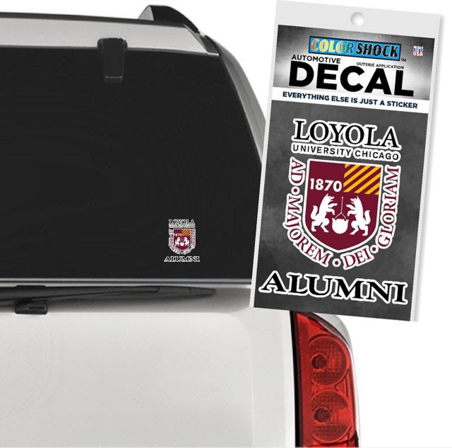 Loyola University Chicago Alumni Decal