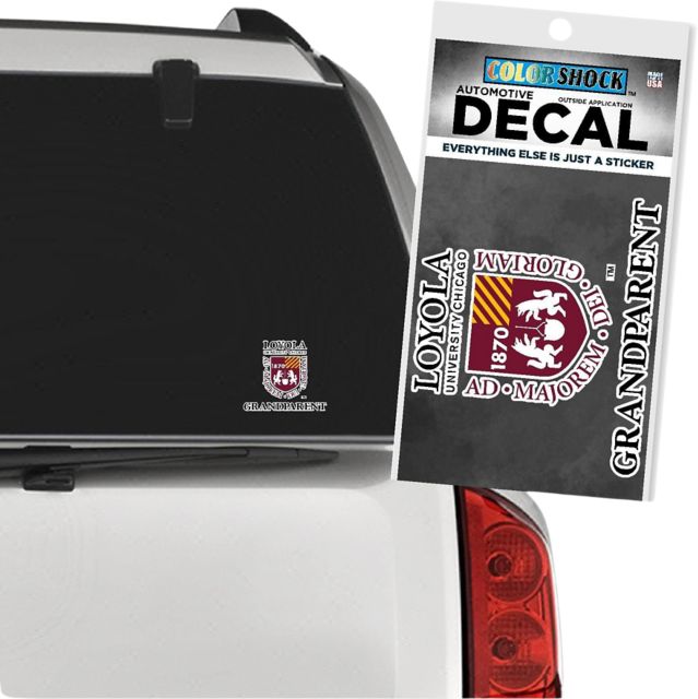 Loyola University Chicago Grandparent Decal