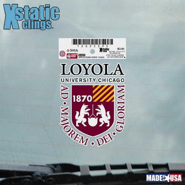 Loyola University Chicago LUC Ramblers NCAA Metal License Plate Frame For  Front Back of Car Officially Licensed (Grandparent) 