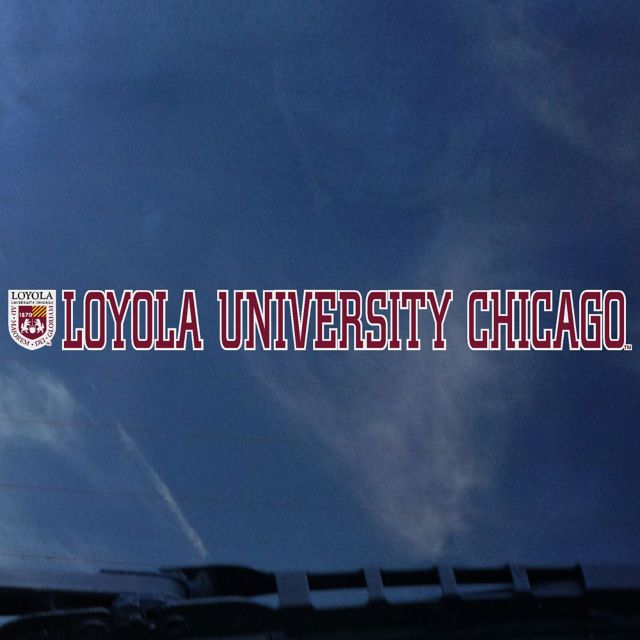 Loyola University Chicago Strip Decal