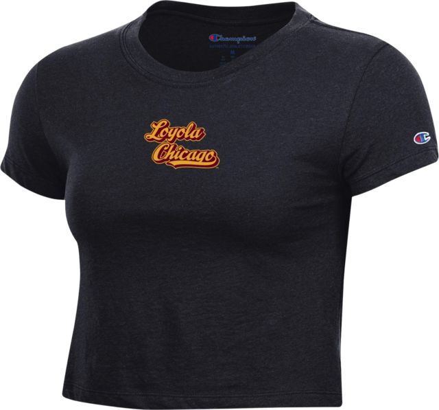 Loyola University Chicago Women's Cropped Short Sleeve T-Shirt