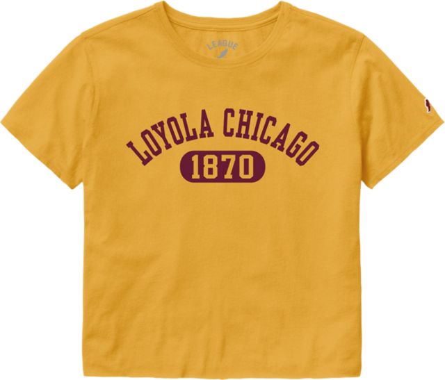 Loyola University Chicago Women's Crop Short Sleeve T-Shirt