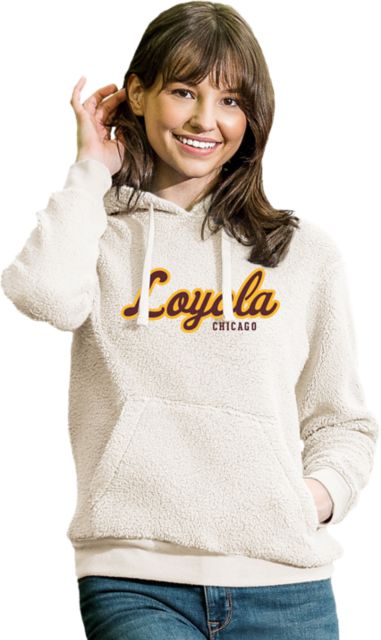 Loyola University Chicago Women's Sherpa Hooded Sweatshirt