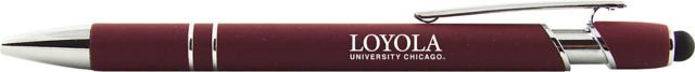 Loyola University Chicago Rubber Stylus Pen
