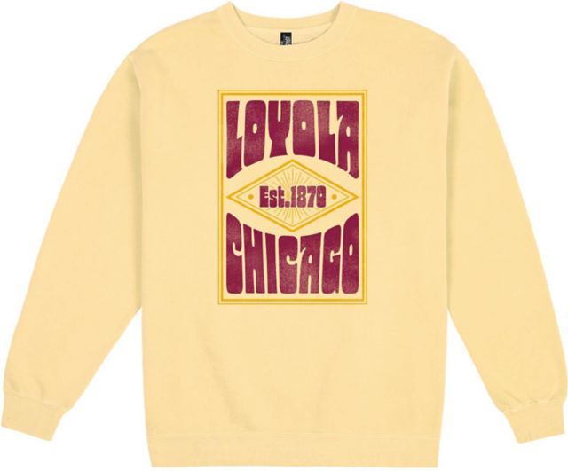 Loyola University Chicago Pigment Dyed Crewneck Sweatshirt - ONLINE ONLY