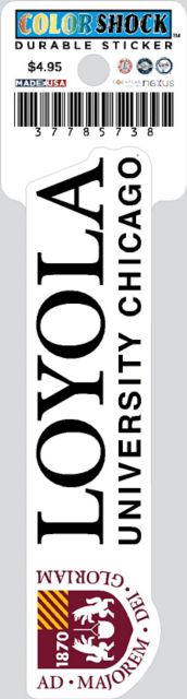 Loyola University Chicago Ramblers Durable Sticker
