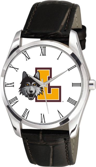 Loyola University Chicago 36mm Men's Leather Watch