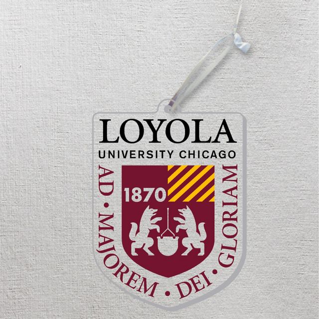 Loyola University Chicago 3" x 4" Ornament