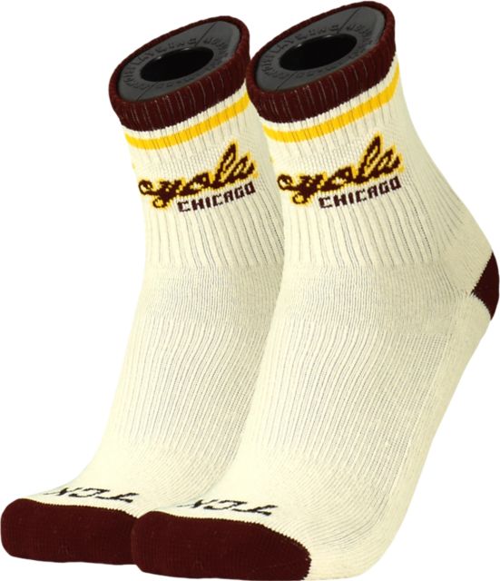 Loyola University Chicago Vintage Crew Socks