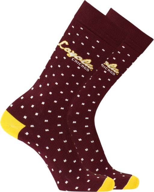 Loyola University Chicago Dress Socks