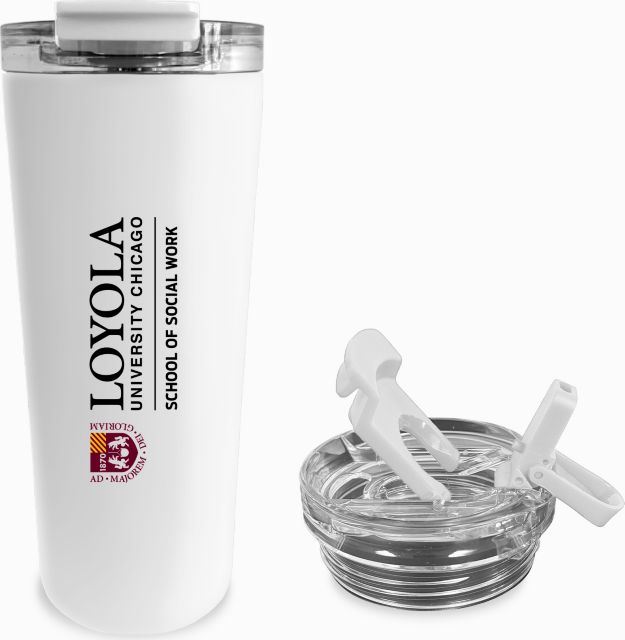 Loyola University Chicago School of 24 oz. 2-in-1 Tumbler