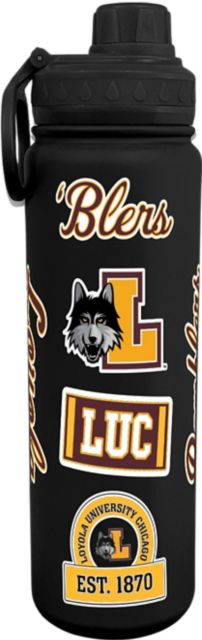 Loyola University Chicago 24 oz. Full Wrap Bottle