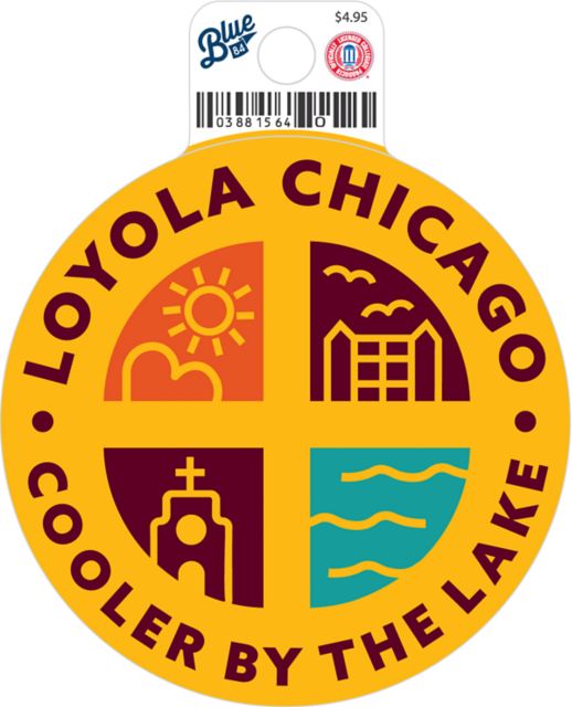 Loyola University Chicago Full Size Sticker