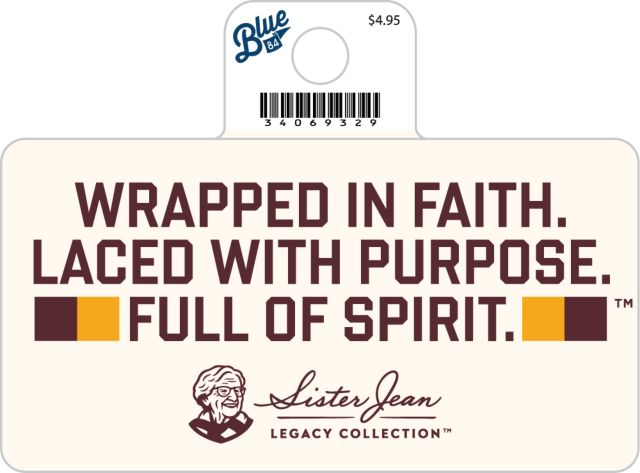 Loyola University Chicago Sister Jean Full Size Sticker