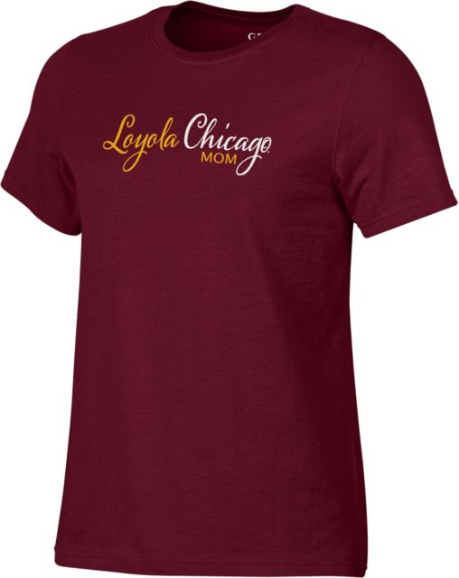 Loyola University Chicago Mom Women's Short Sleeve T-Shirt