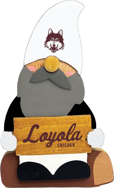 Loyola University Chicago Ramblers Cozy Gnome Magnet
