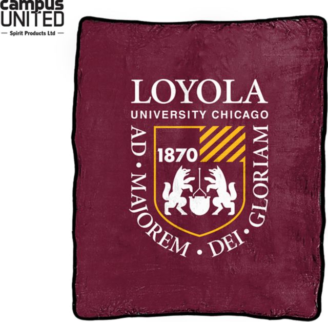 Loyola University Chicago Silk Touch Throw Blanket
