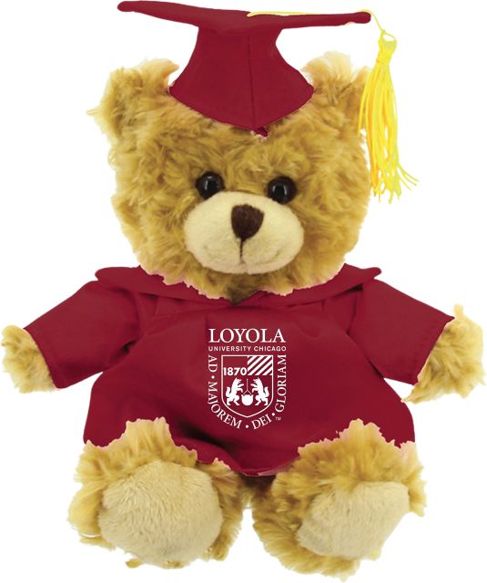 Loyola University Chicago 10'' Graduation Bear