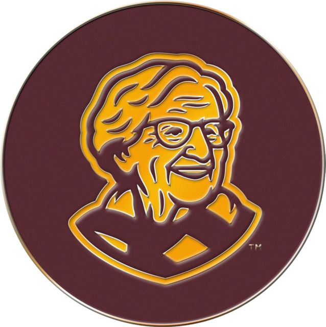 Loyola University Chicago Sister Jean 1" Etched Lapel Pin