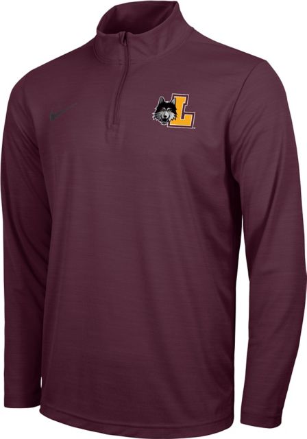 Campus Colors campus colors Adult Arch & Logo Soft Style gameday Hooded  Sweatshirt (Loyola chicago Ramblers - Red, X-Large)