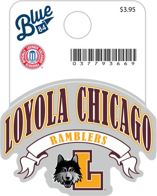 Loyola University Chicago Ramblers Mini Sticker