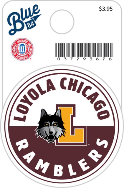 Loyola University Chicago Ramblers Mini Sticker