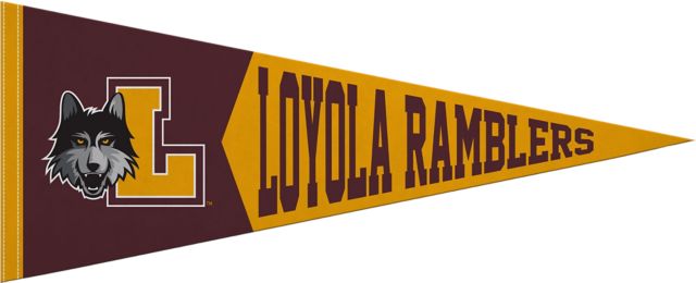 Loyola University Chicago 12x30 Ramblers Pennant