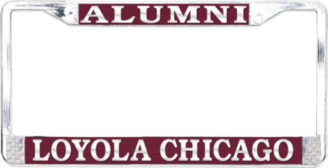 Loyola University Chicago Alumni License Plate Frame