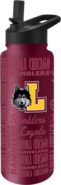 Loyola University Chicago 34oz Replay Quencher Bottle