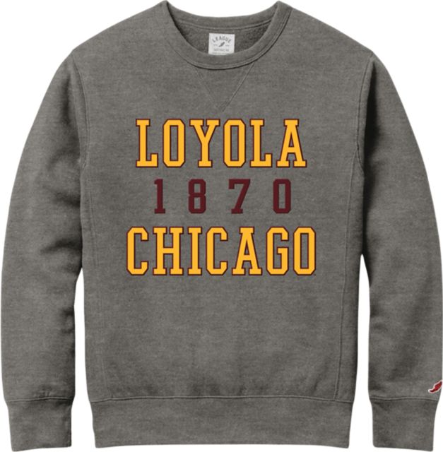 Loyola University Chicago Ramblers Stadium Crewneck Sweatshirt