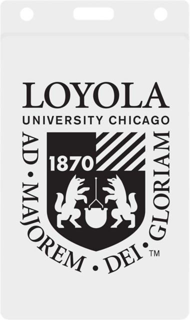 Loyola University Chicago Thumb Notch Card Guard