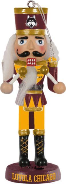 Loyola University Chicago Ramblers Nutcracker Ornament