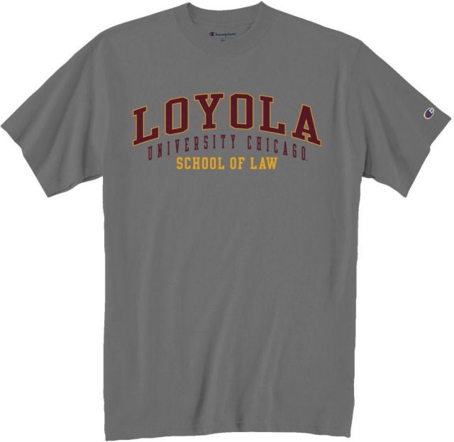 Loyola University Chicago School Law T-Shirt | Loyola University ...
