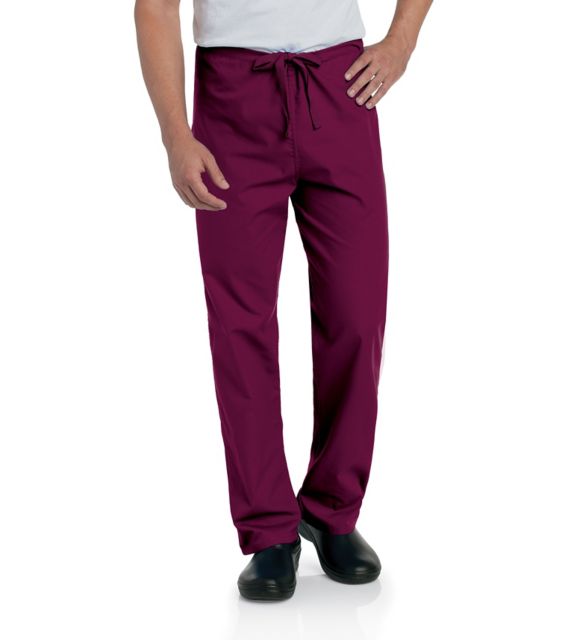 UNISEX SCRUB PANT WINE XXL
