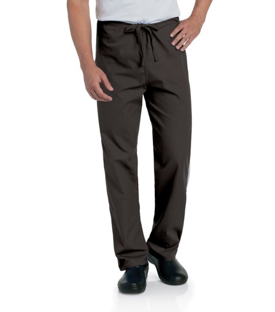 UNISEX SCRUB PANT BLACK LGE